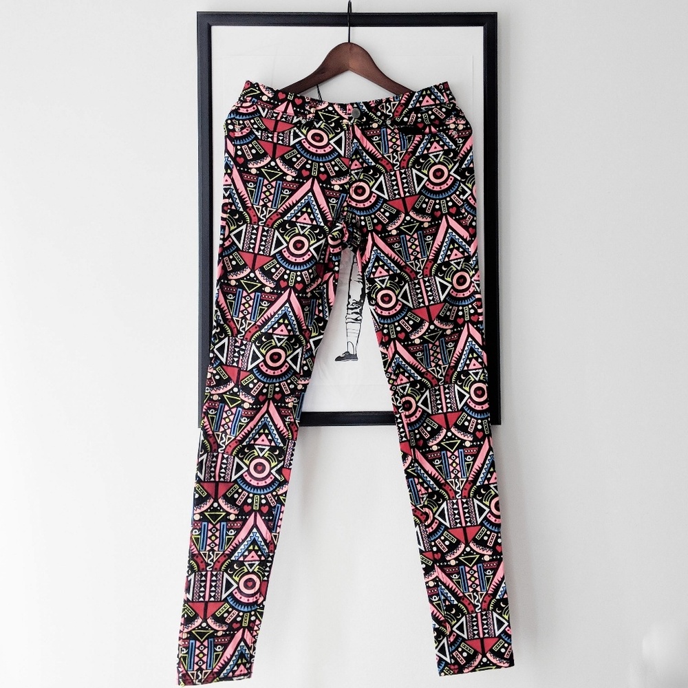 Skinny Jeans - Boldl Tribal Print
